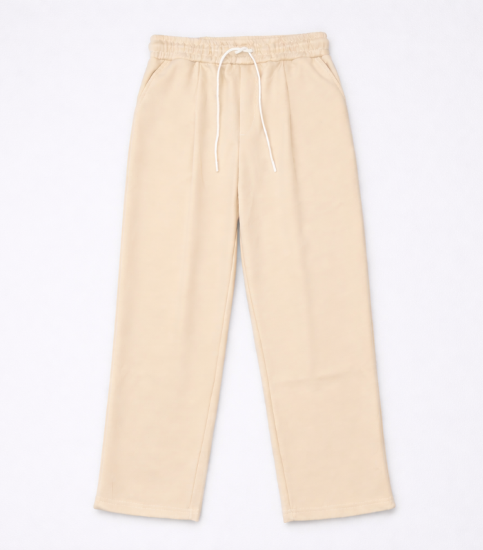SINGLE PLEATED RELAXED SWEATPANTS