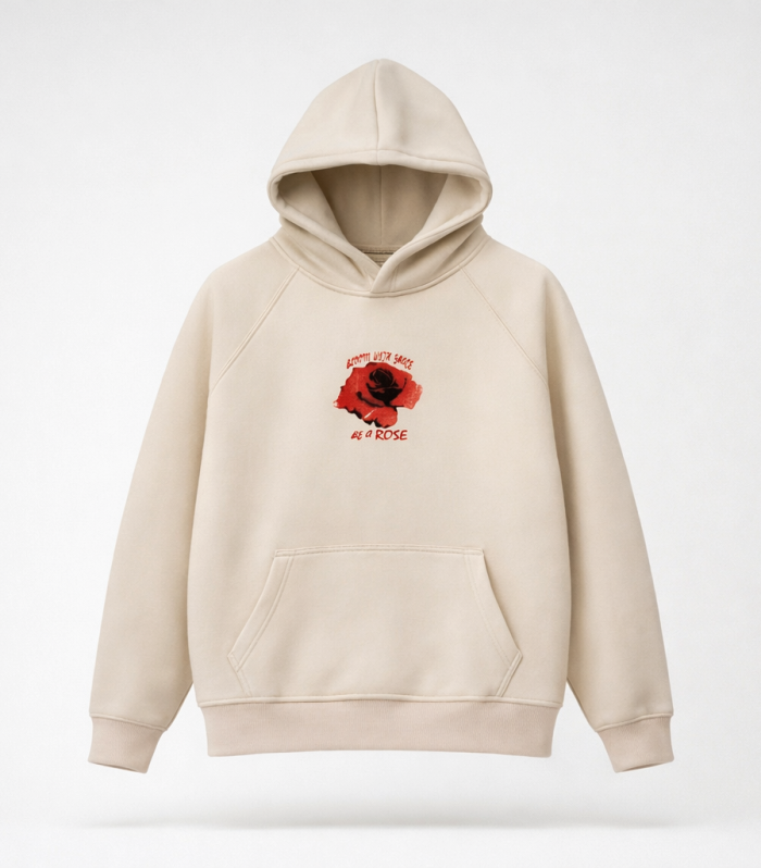 RELAXED-FIT PRINTED HOODIE