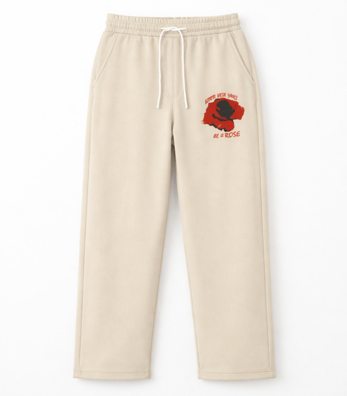 RELAXED-FIT PRINTED SWEATPANTS