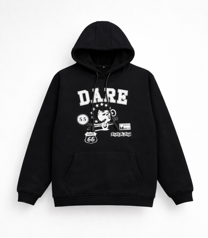 REGULAR-FIT PRINTED HOODIE