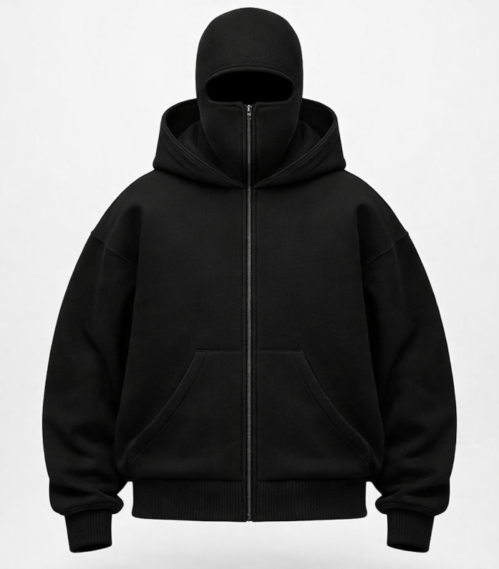 BAGGY-FIT BALACLAVA HOODIE